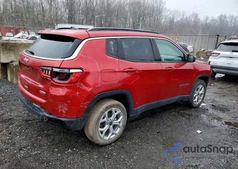 2025 Jeep Compass Latitude из США, поврежденный, VIN 3C4NJDBN2ST569943